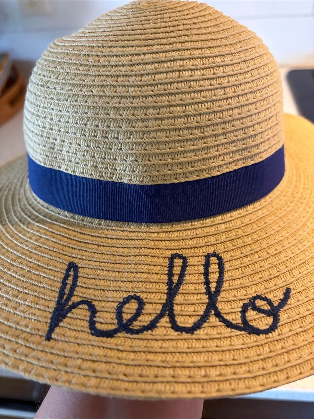 Babies Straw Sun Hat with 
